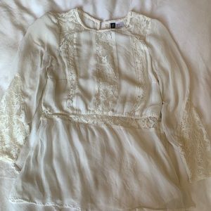 Laced Blouse Peplum Style